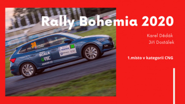 Zvítězili jsme na Rally Bohemia 2020