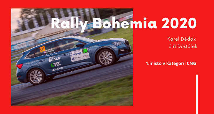 Zvítězili jsme na Rally Bohemia 2020