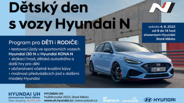 DĚTSKÝ DEN S VOZY HYUNDAI N