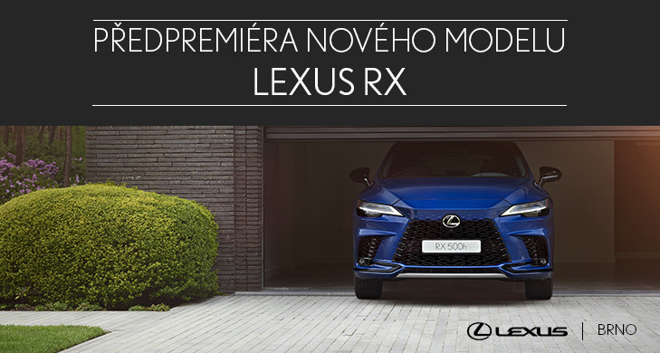 Odhalení nového modelu Lexus RX