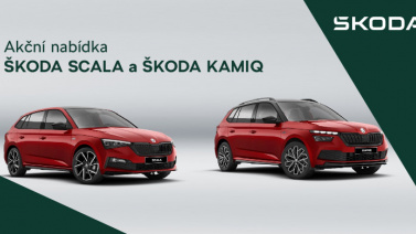 Akční nabídka - ŠKODA SCALA A ŠKODA KAMIQ