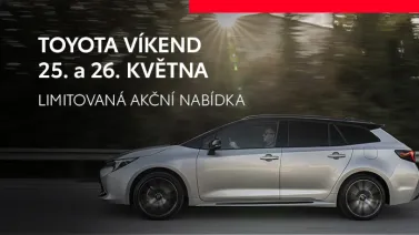 Toyota víkend 25. a 26. května 