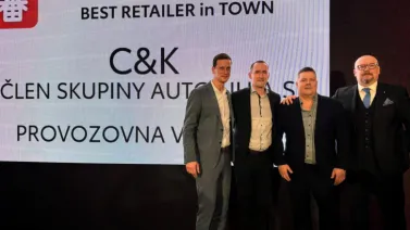 C&K člen skupiny AUTO UH a.s. získává prestižní ocenění TOYOTA ICHIBAN 2025