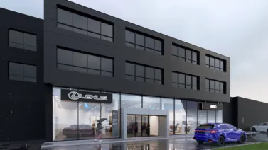 Patrik Vychopeň a Lukáš Svoboda: Nový showroom Lexus v Brně