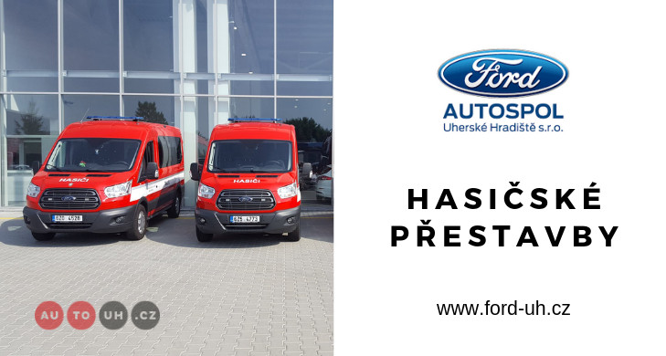 Hasičské přestavby vozidel Ford Transit