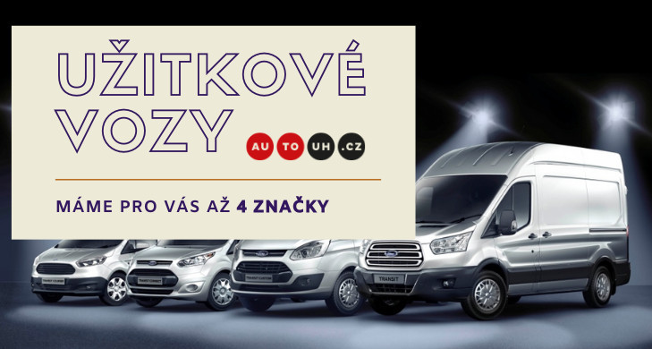 Nabídka užitkových vozů čtyř značek